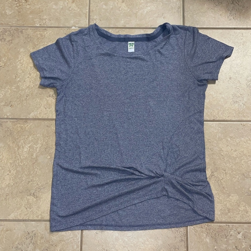 navy blue short sleeve
